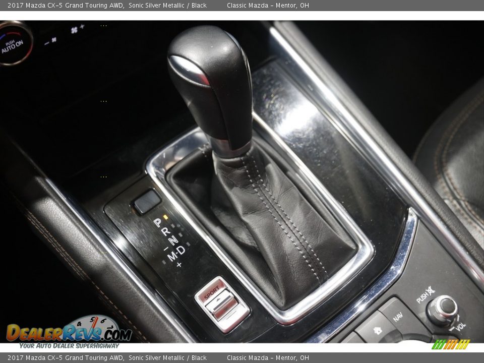 2017 Mazda CX-5 Grand Touring AWD Sonic Silver Metallic / Black Photo #17