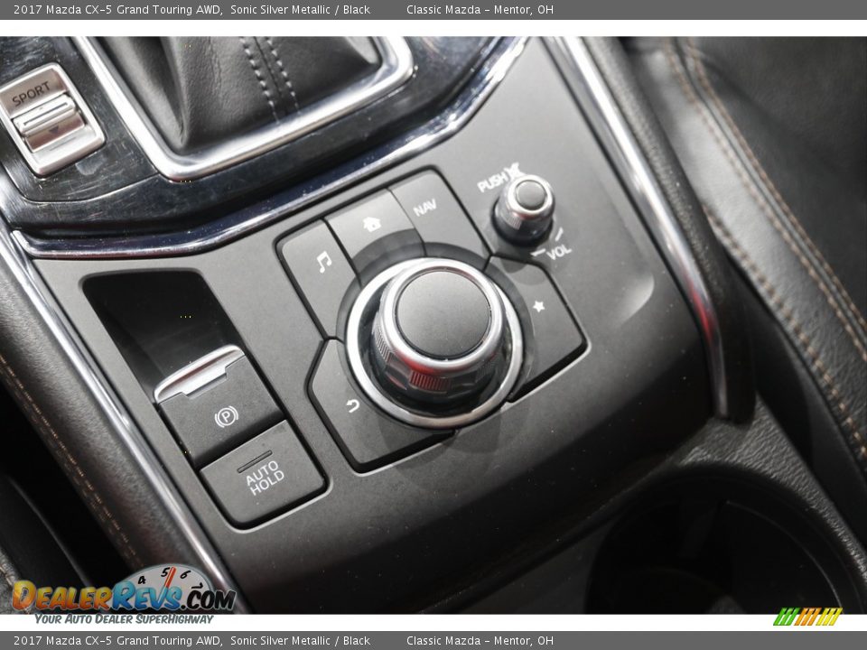 2017 Mazda CX-5 Grand Touring AWD Sonic Silver Metallic / Black Photo #18