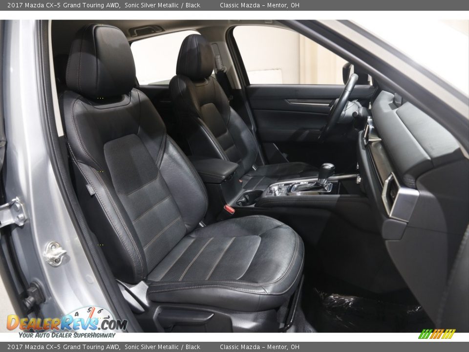 2017 Mazda CX-5 Grand Touring AWD Sonic Silver Metallic / Black Photo #19