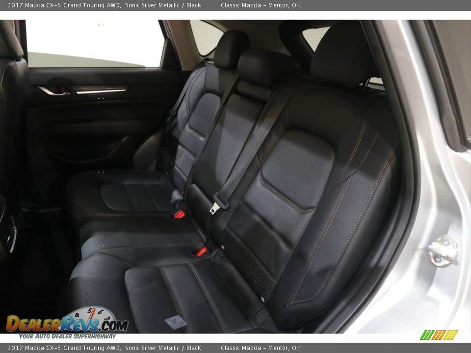 2017 Mazda CX-5 Grand Touring AWD Sonic Silver Metallic / Black Photo #21