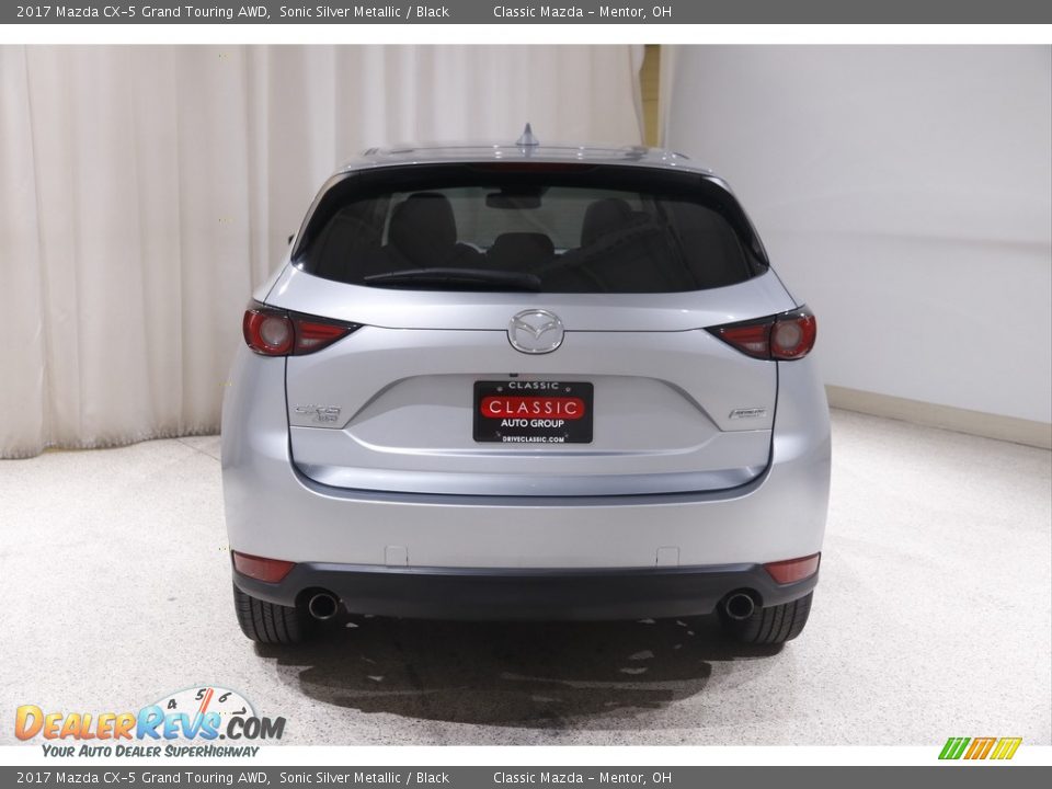 2017 Mazda CX-5 Grand Touring AWD Sonic Silver Metallic / Black Photo #22