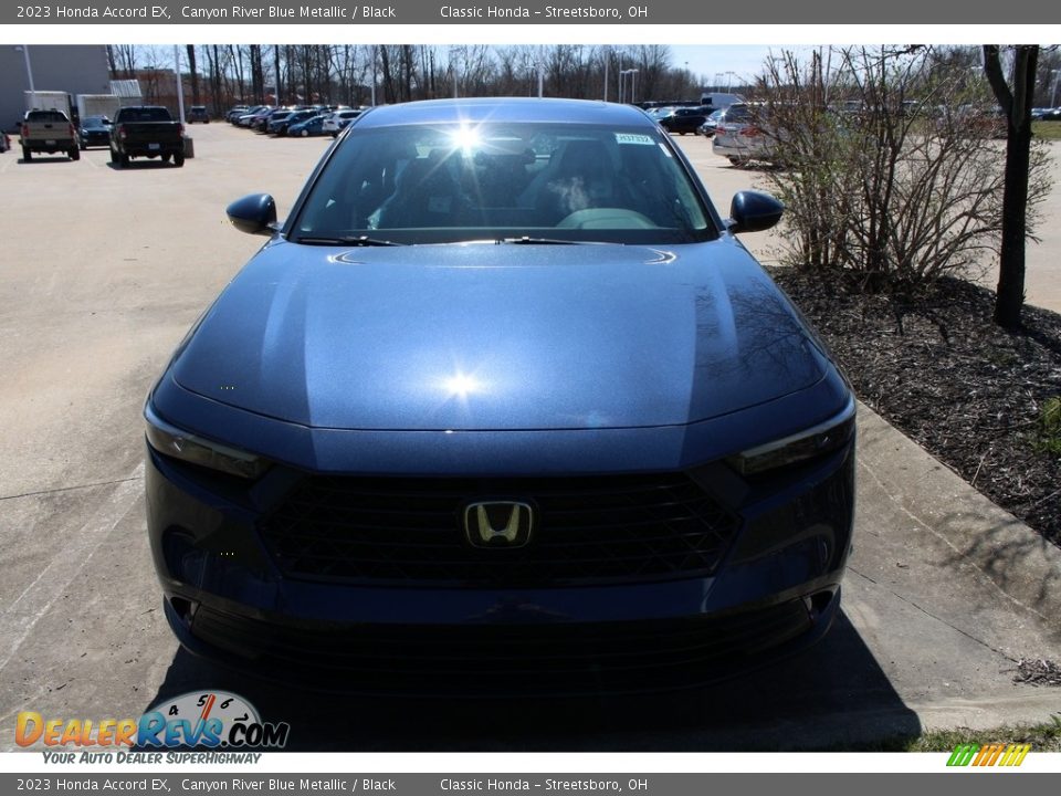 2023 Honda Accord EX Canyon River Blue Metallic / Black Photo #2