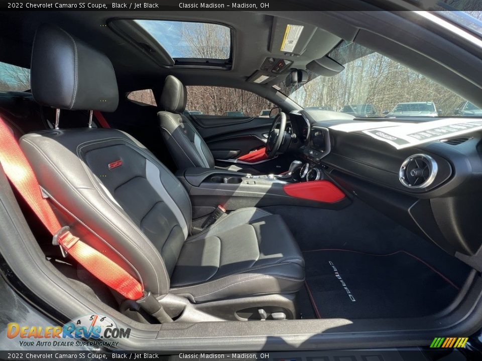 2022 Chevrolet Camaro SS Coupe Black / Jet Black Photo #19