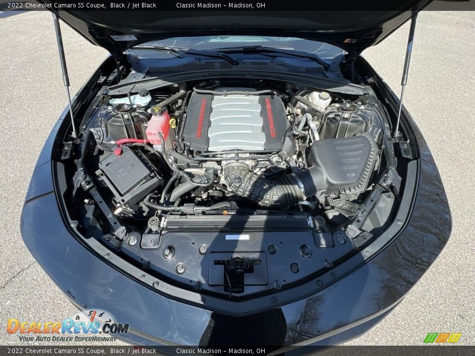 2022 Chevrolet Camaro SS Coupe Black / Jet Black Photo #20