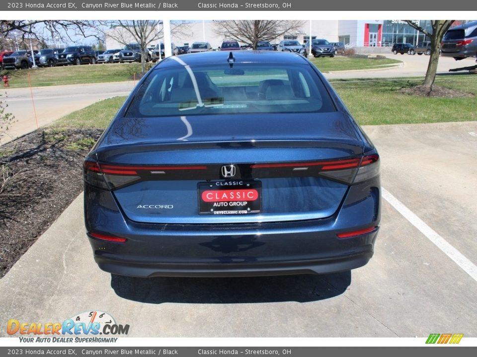 2023 Honda Accord EX Canyon River Blue Metallic / Black Photo #5