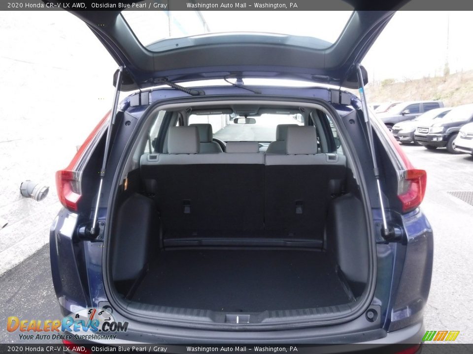 2020 Honda CR-V LX AWD Obsidian Blue Pearl / Gray Photo #25