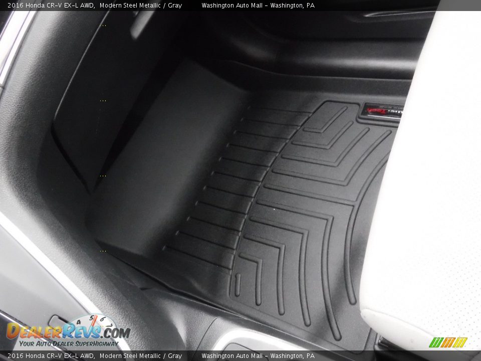2016 Honda CR-V EX-L AWD Modern Steel Metallic / Gray Photo #24