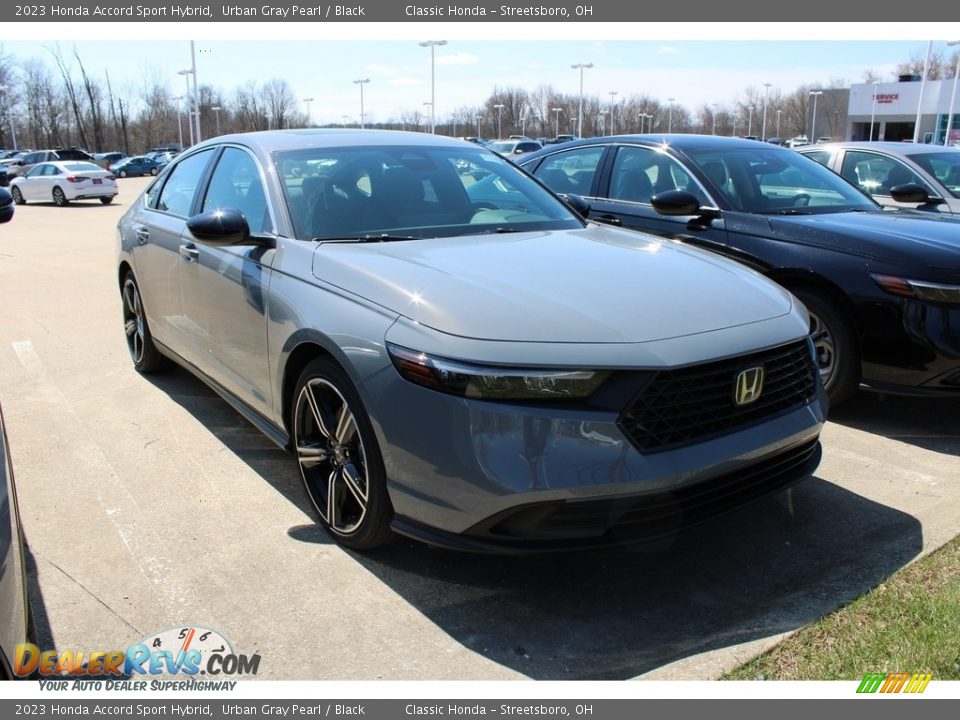 2023 Honda Accord Sport Hybrid Urban Gray Pearl / Black Photo #3