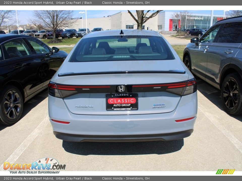 2023 Honda Accord Sport Hybrid Urban Gray Pearl / Black Photo #5