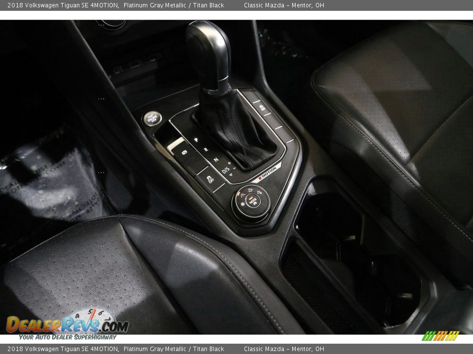 2018 Volkswagen Tiguan SE 4MOTION Platinum Gray Metallic / Titan Black Photo #14