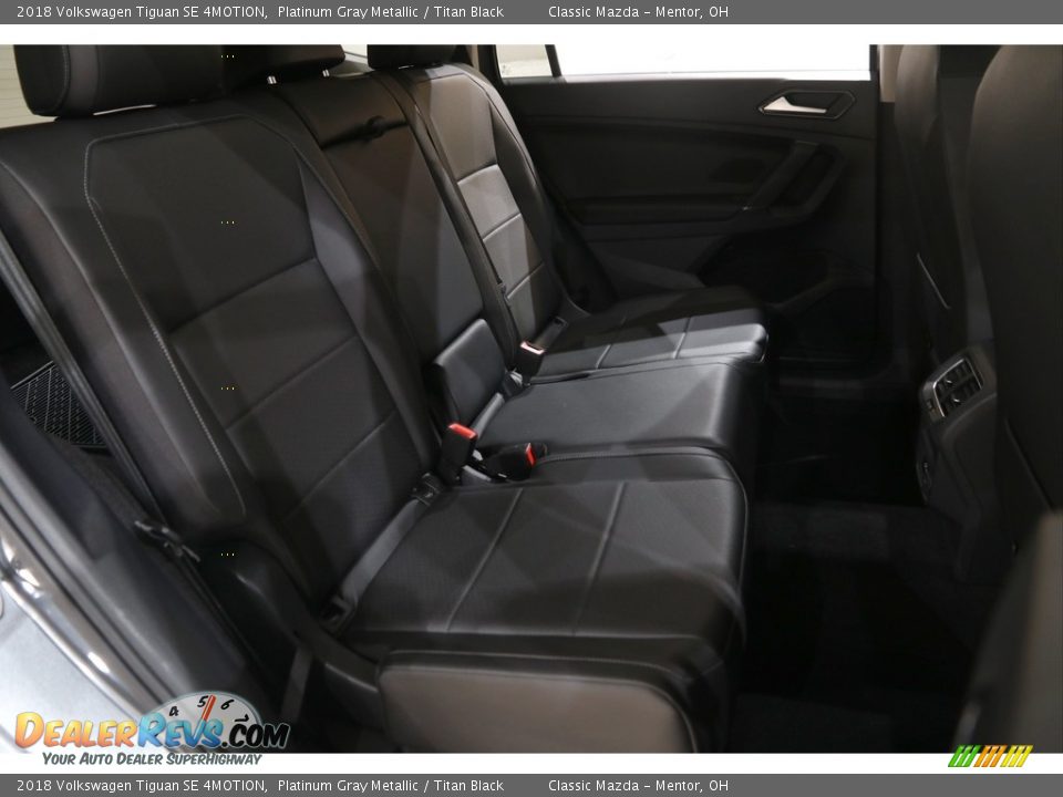 2018 Volkswagen Tiguan SE 4MOTION Platinum Gray Metallic / Titan Black Photo #16