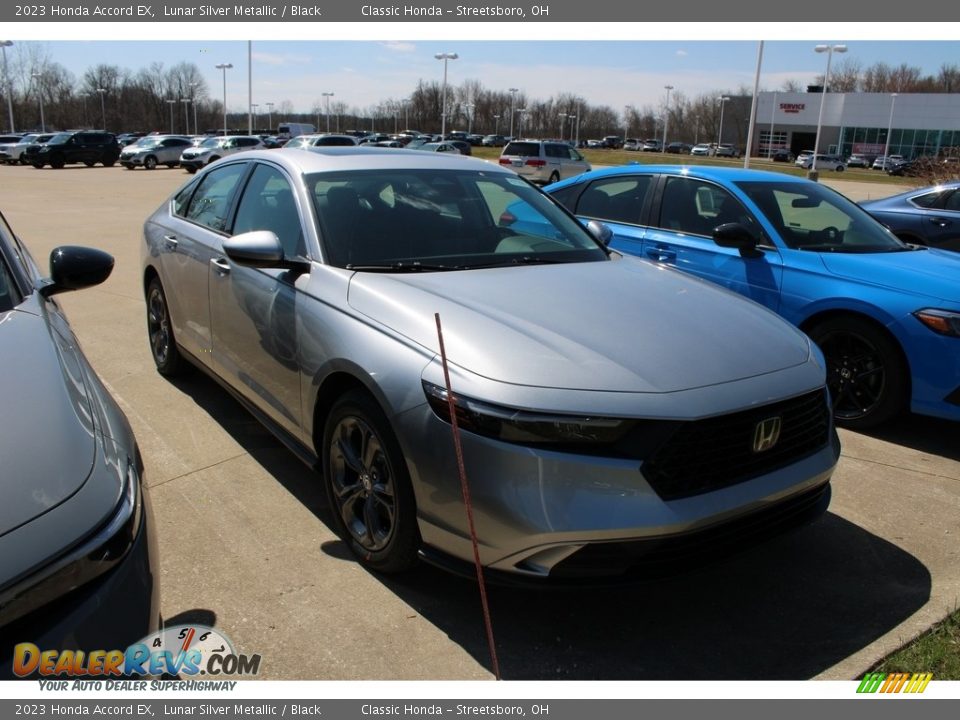 2023 Honda Accord EX Lunar Silver Metallic / Black Photo #3