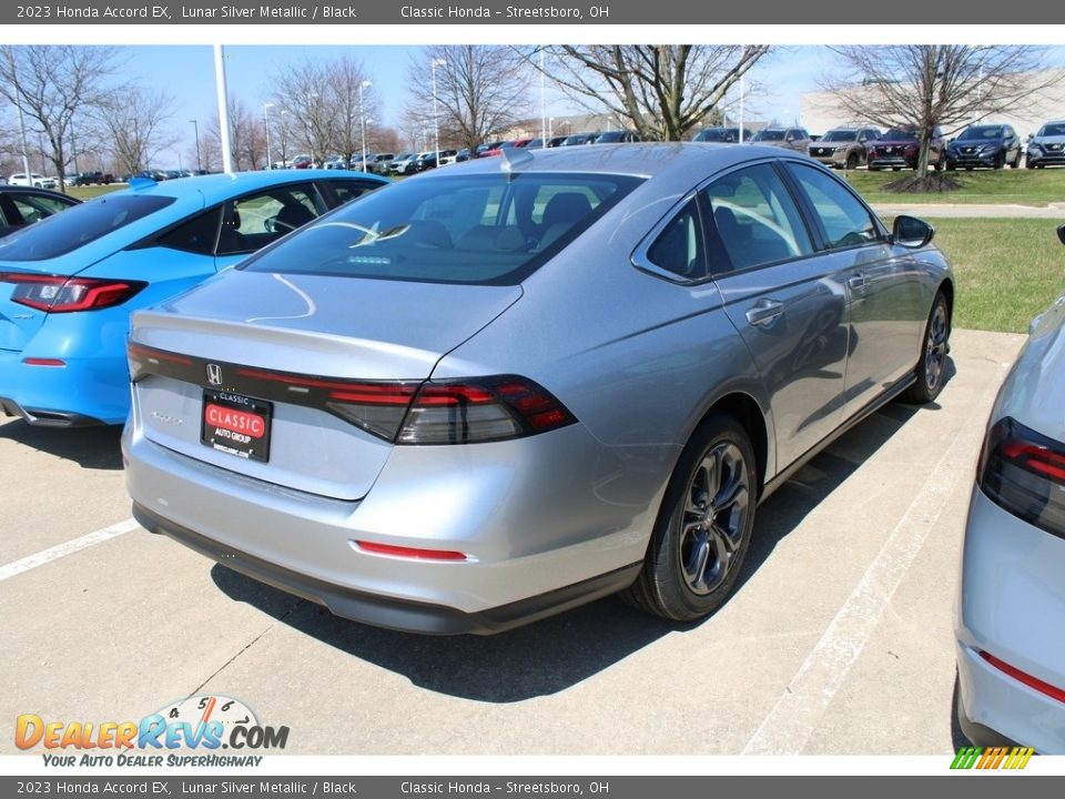2023 Honda Accord EX Lunar Silver Metallic / Black Photo #4