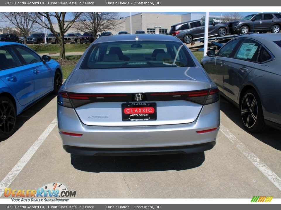 2023 Honda Accord EX Lunar Silver Metallic / Black Photo #5