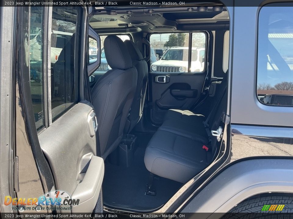 2023 Jeep Wrangler Unlimited Sport Altitude 4x4 Black / Black Photo #3
