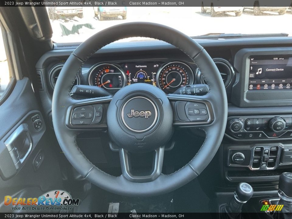 2023 Jeep Wrangler Unlimited Sport Altitude 4x4 Black / Black Photo #5