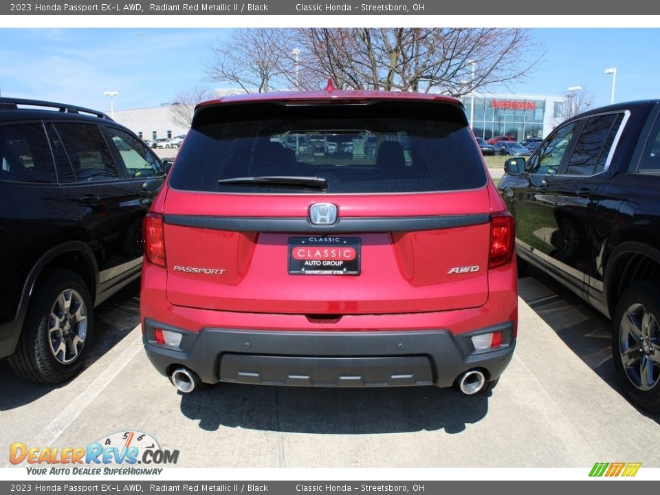 2023 Honda Passport EX-L AWD Radiant Red Metallic II / Black Photo #5