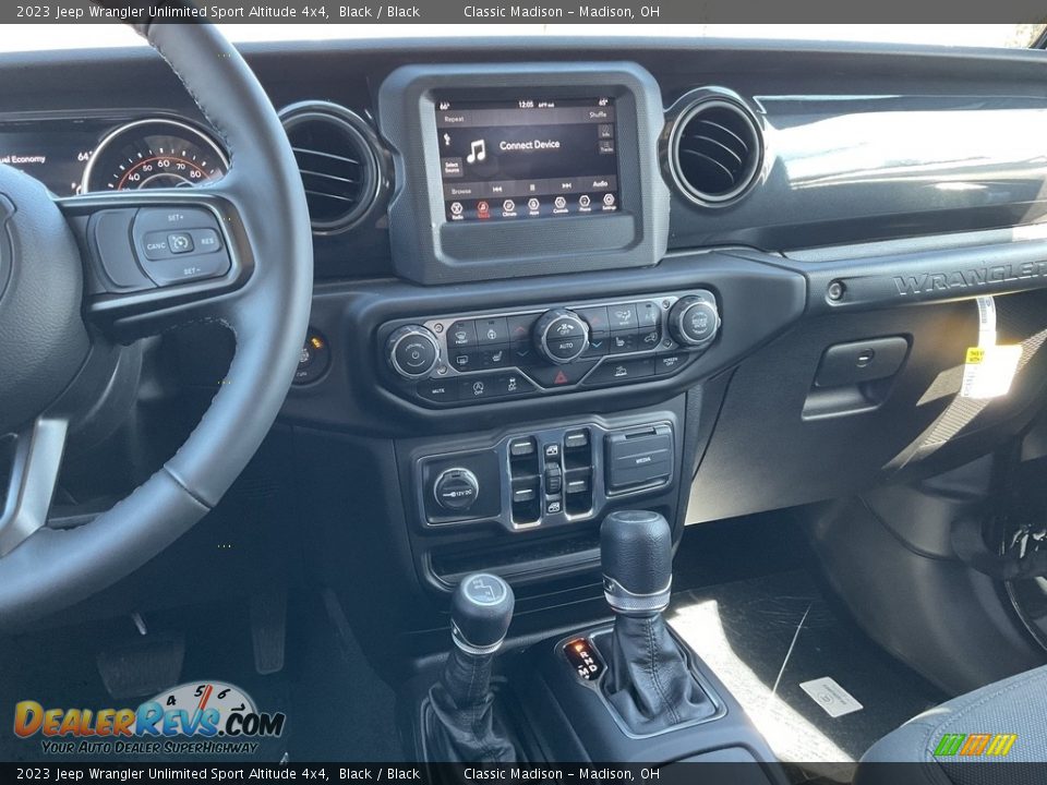 2023 Jeep Wrangler Unlimited Sport Altitude 4x4 Black / Black Photo #6