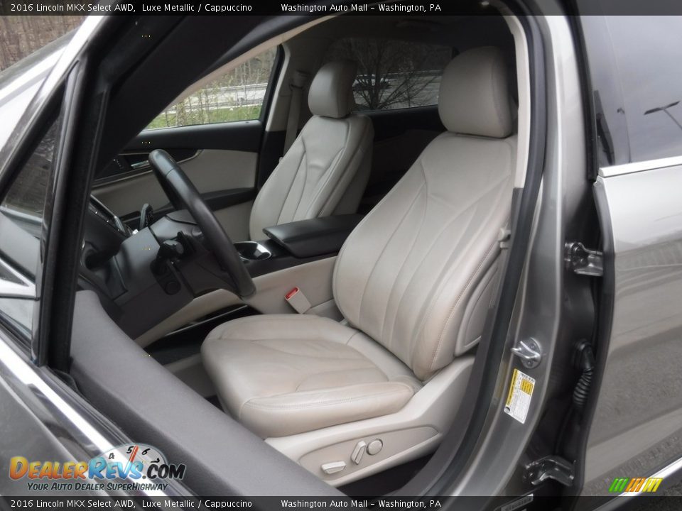 Front Seat of 2016 Lincoln MKX Select AWD Photo #22