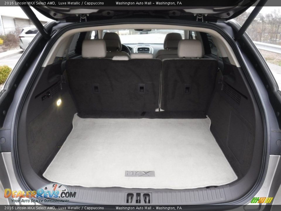 2016 Lincoln MKX Select AWD Trunk Photo #30