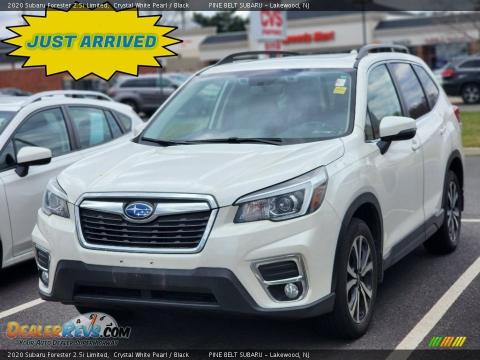 2020 Subaru Forester 2.5i Limited Crystal White Pearl / Black Photo #1