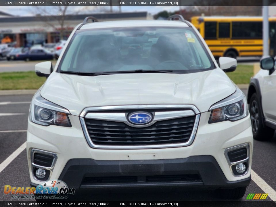 2020 Subaru Forester 2.5i Limited Crystal White Pearl / Black Photo #2