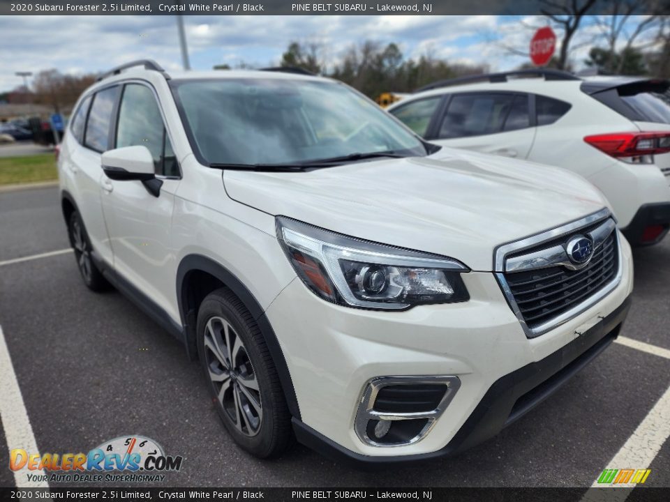 2020 Subaru Forester 2.5i Limited Crystal White Pearl / Black Photo #3