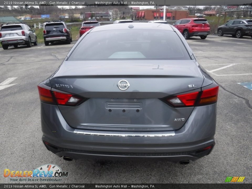 2019 Nissan Altima SL AWD Gun Metallic / Charcoal Photo #9