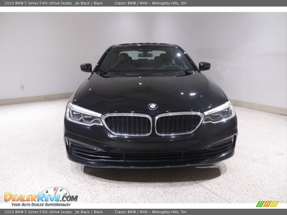 2020 BMW 5 Series 540i xDrive Sedan Jet Black / Black Photo #2