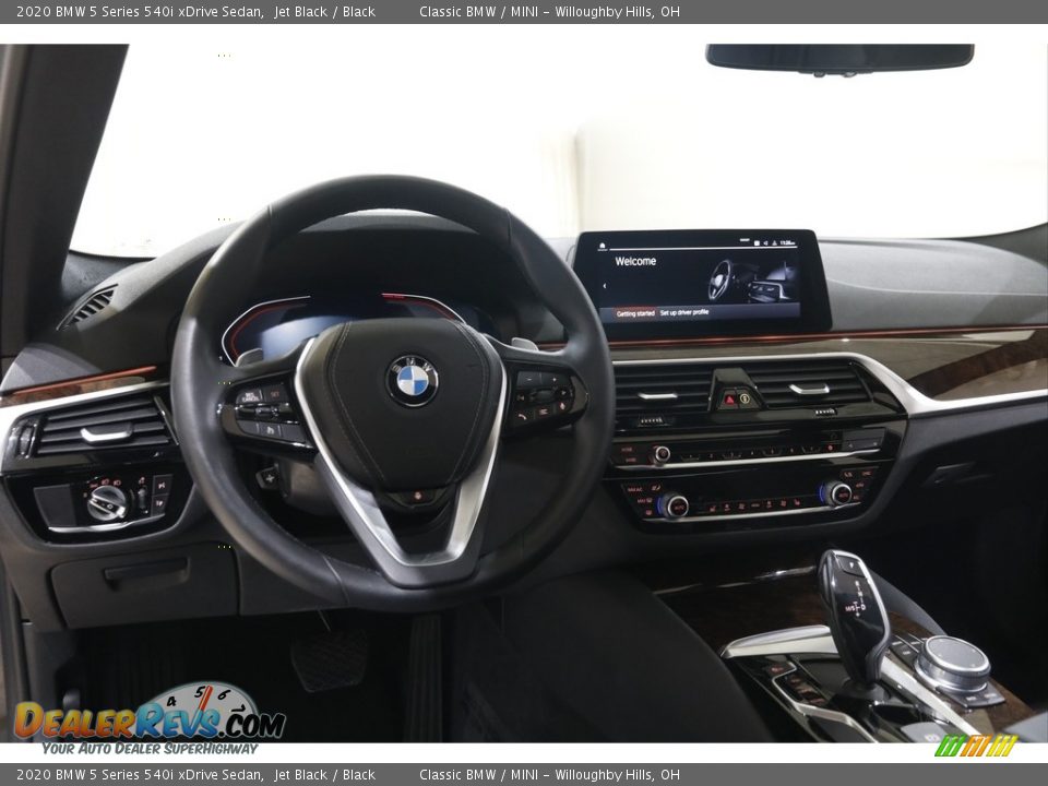 2020 BMW 5 Series 540i xDrive Sedan Jet Black / Black Photo #6