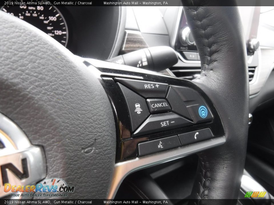2019 Nissan Altima SL AWD Steering Wheel Photo #28