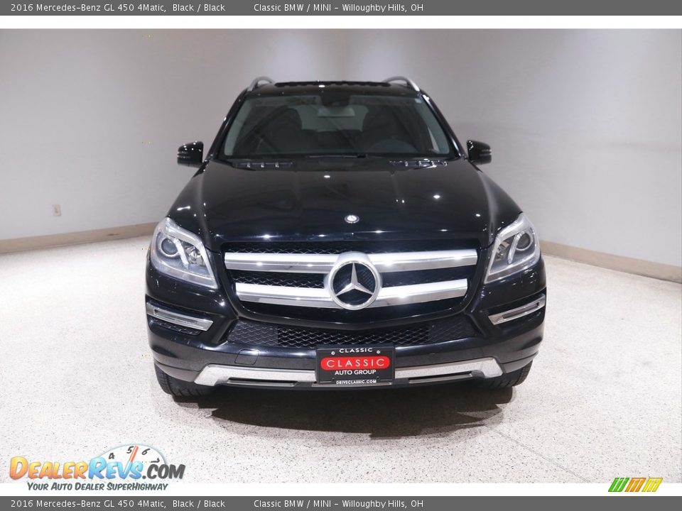 2016 Mercedes-Benz GL 450 4Matic Black / Black Photo #2