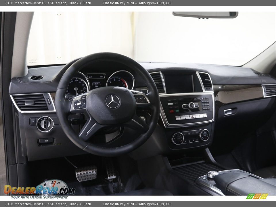 2016 Mercedes-Benz GL 450 4Matic Black / Black Photo #6