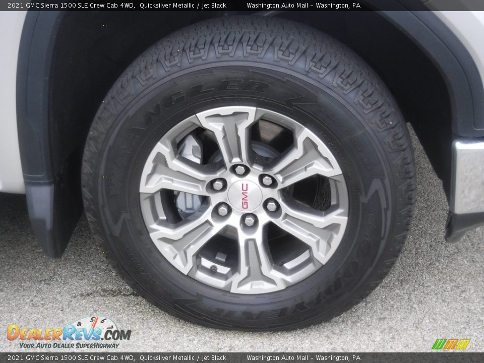 2021 GMC Sierra 1500 SLE Crew Cab 4WD Wheel Photo #11