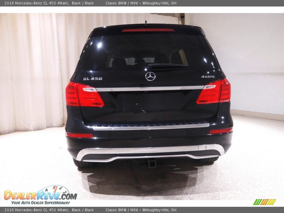 2016 Mercedes-Benz GL 450 4Matic Black / Black Photo #22