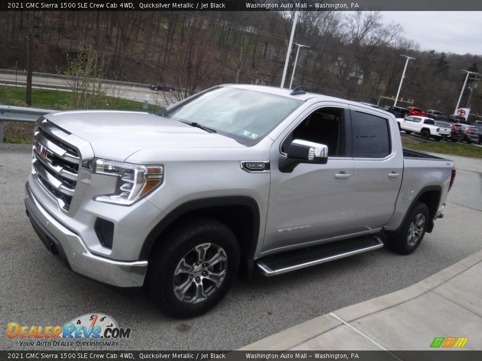 Quicksilver Metallic 2021 GMC Sierra 1500 SLE Crew Cab 4WD Photo #15