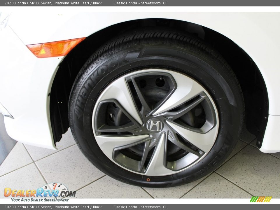 2020 Honda Civic LX Sedan Platinum White Pearl / Black Photo #12