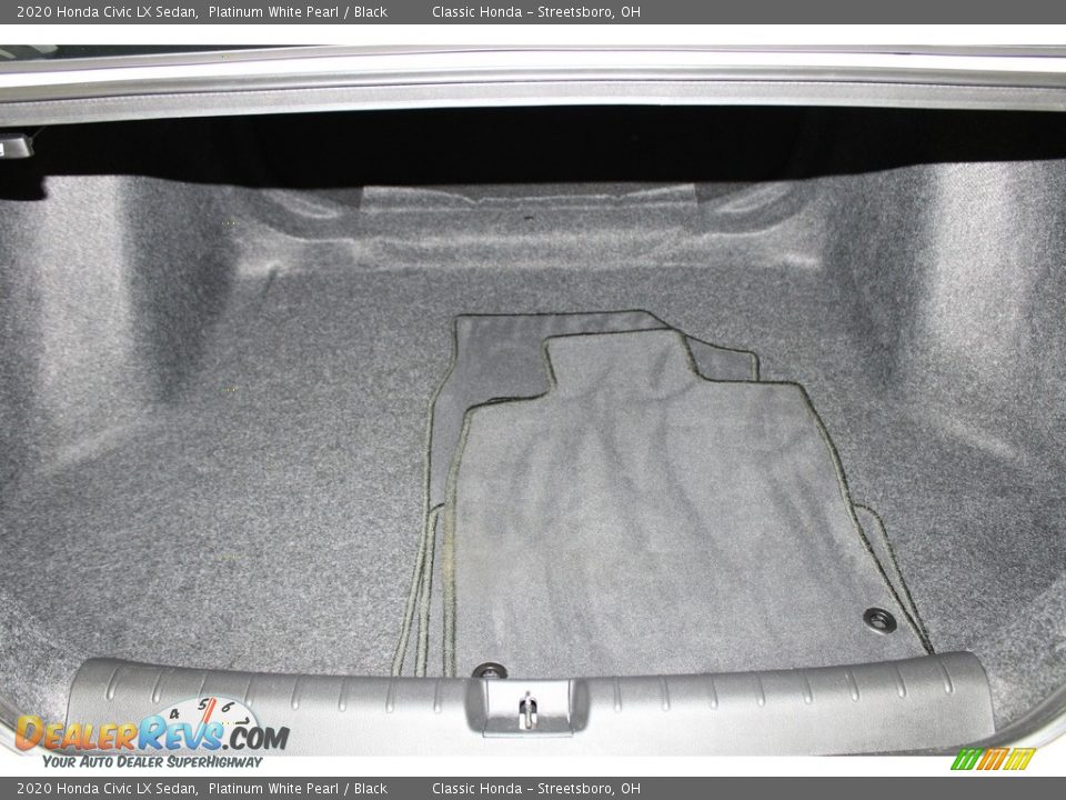 2020 Honda Civic LX Sedan Platinum White Pearl / Black Photo #20