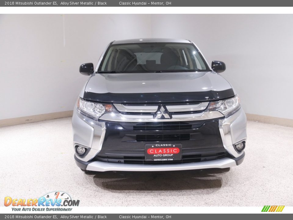 2018 Mitsubishi Outlander ES Alloy Silver Metallic / Black Photo #2