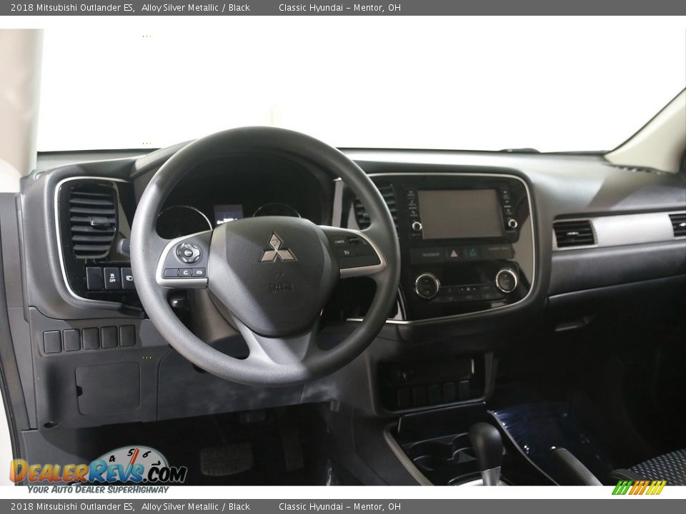 2018 Mitsubishi Outlander ES Alloy Silver Metallic / Black Photo #6