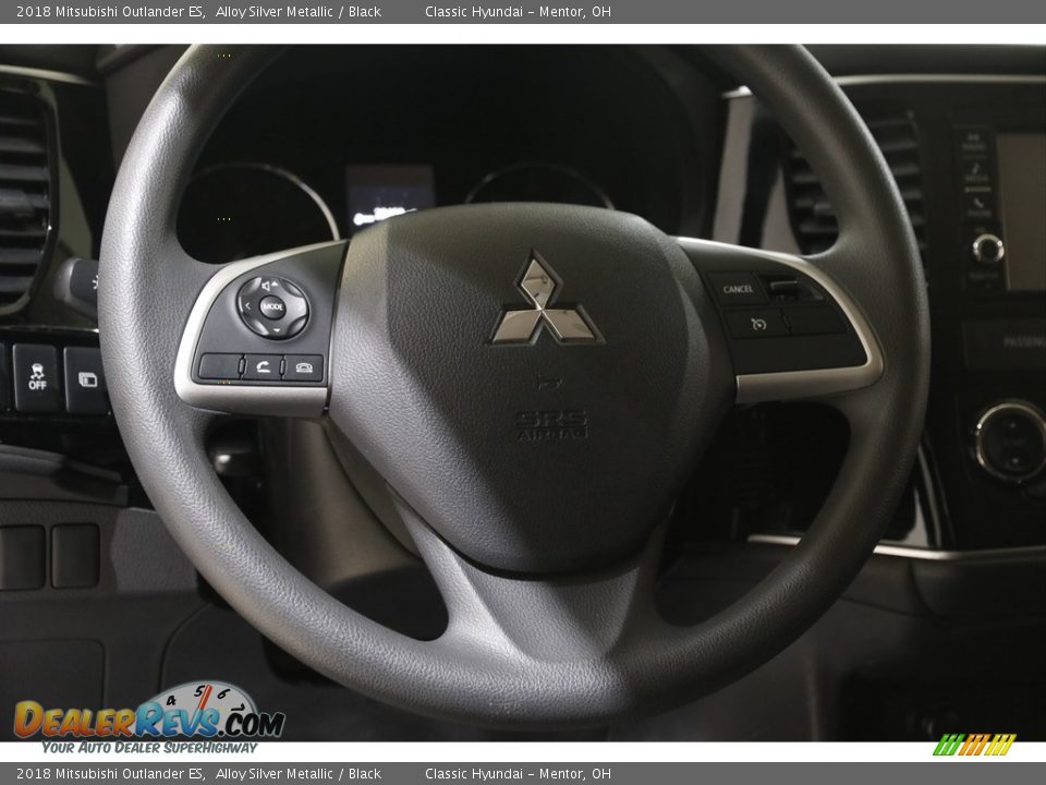 2018 Mitsubishi Outlander ES Alloy Silver Metallic / Black Photo #7