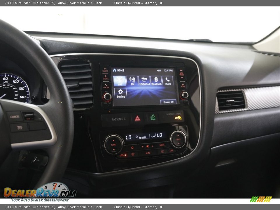 2018 Mitsubishi Outlander ES Alloy Silver Metallic / Black Photo #9