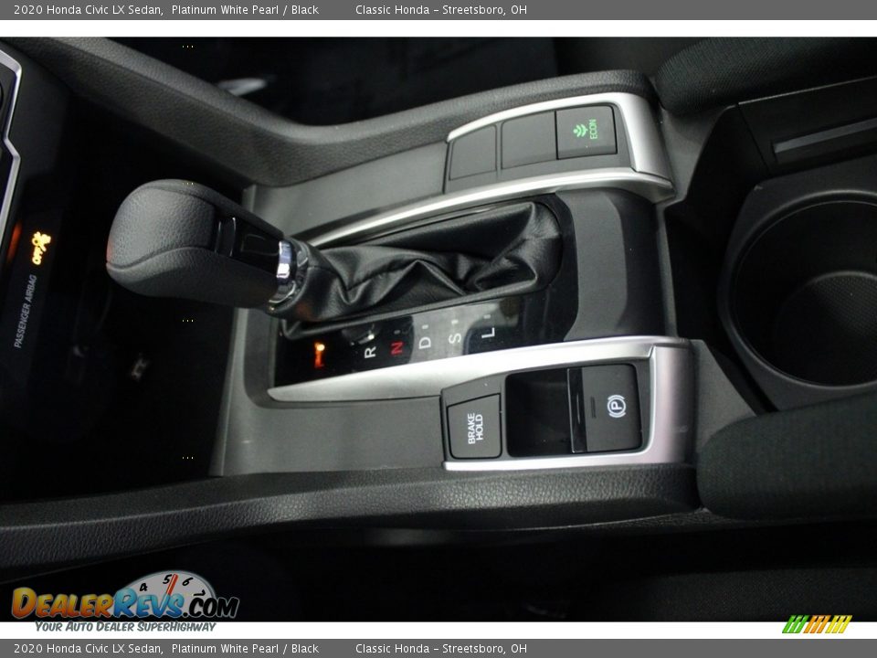 2020 Honda Civic LX Sedan Platinum White Pearl / Black Photo #33