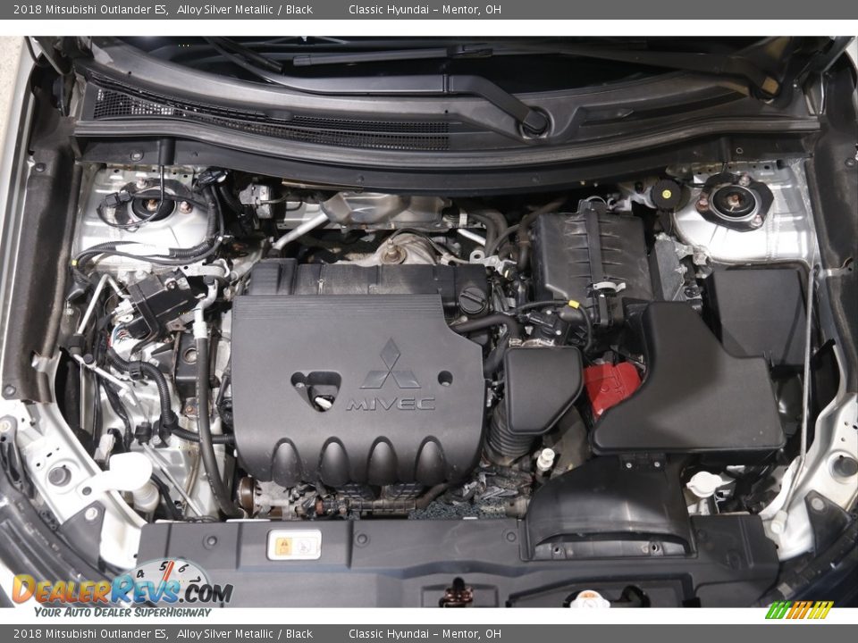 2018 Mitsubishi Outlander ES Alloy Silver Metallic / Black Photo #19