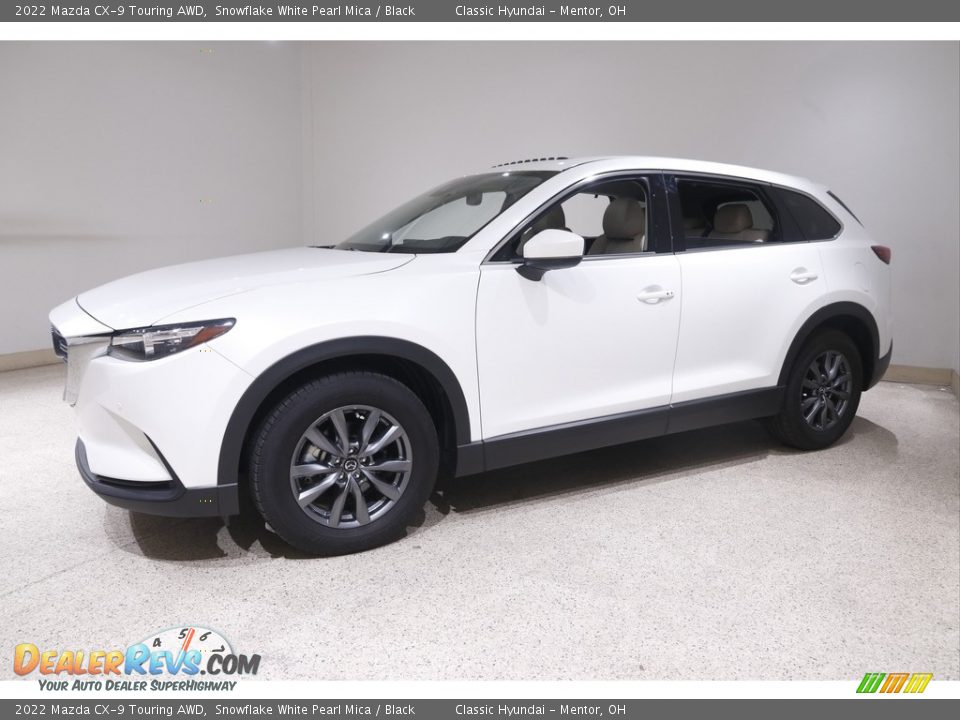 2022 Mazda CX-9 Touring AWD Snowflake White Pearl Mica / Black Photo #3