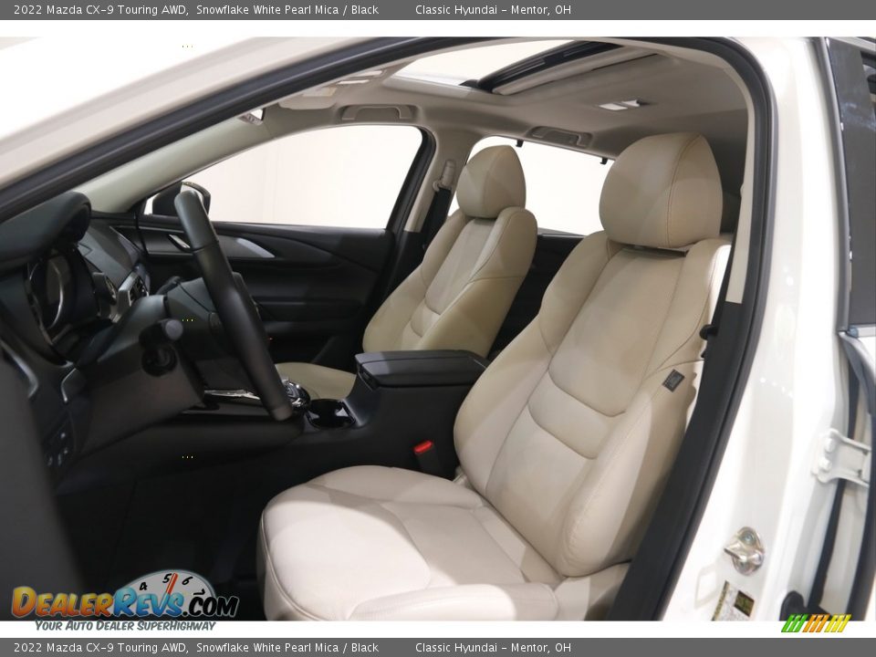 2022 Mazda CX-9 Touring AWD Snowflake White Pearl Mica / Black Photo #5