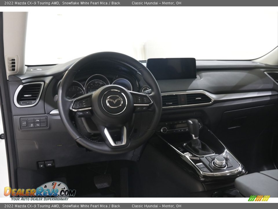 2022 Mazda CX-9 Touring AWD Snowflake White Pearl Mica / Black Photo #6