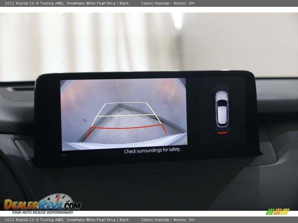 2022 Mazda CX-9 Touring AWD Snowflake White Pearl Mica / Black Photo #13