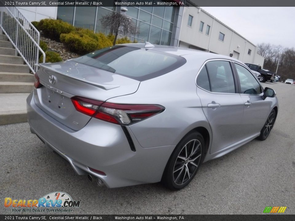 2021 Toyota Camry SE Celestial Silver Metallic / Black Photo #17