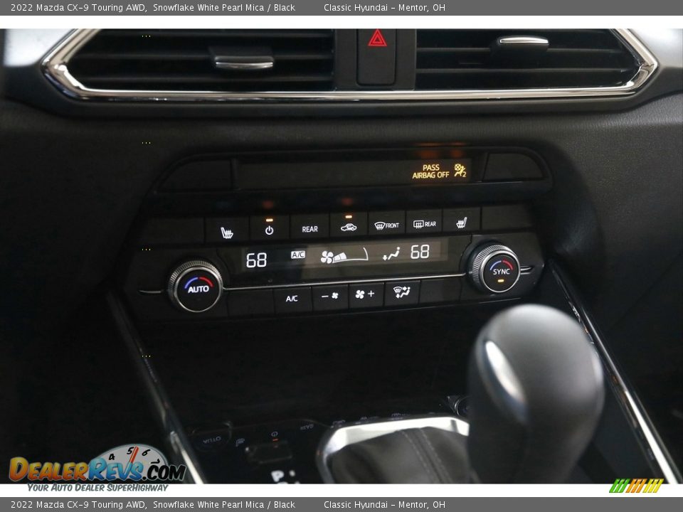2022 Mazda CX-9 Touring AWD Snowflake White Pearl Mica / Black Photo #14